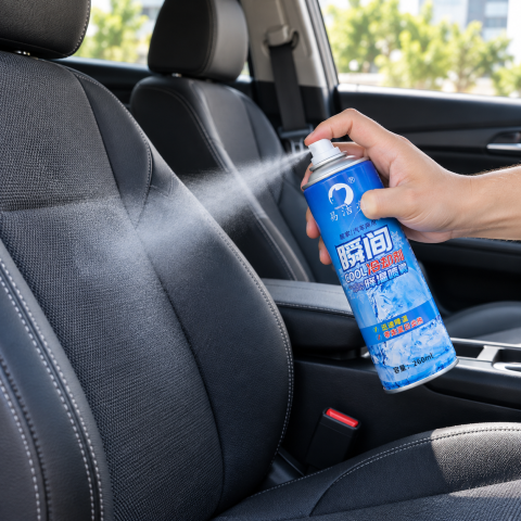 Охолоджувальний спрей для автомобіля та будинку Cool Spray 260 мл / Охолоджувач поверхонь / Аерозоль для швидкого охолодження сидінь та керма — 2