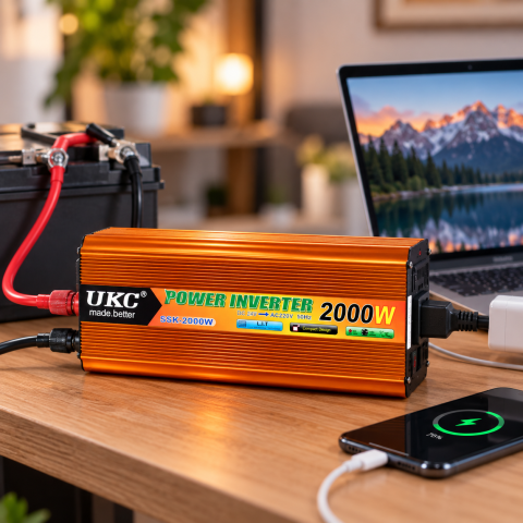 Преобразователь AC/DC SSK 2000W 24V / Автомобильный инвертор 24В — 2