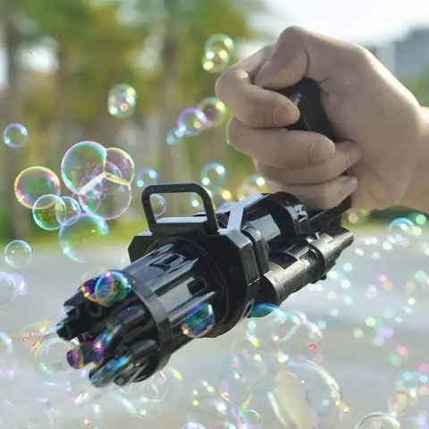 Кулемет автомат для мильних бульбашок BUBBLE GUN BLASTER — 7