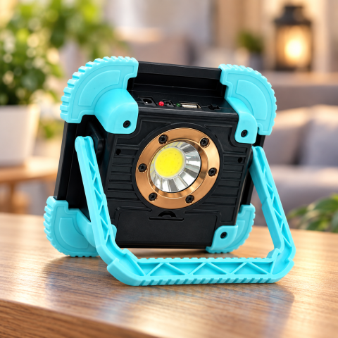 Светодиодный фонарь с солнечной зарядкой Junai JA-2004 + LED лампа JA-399 / Кемпирговый фонарь — 4
