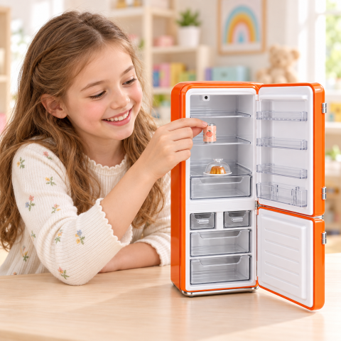 Ігровий набір з міні холодильником Mini Brands Fill the Fridge / Мініхолодильник + 2 кулі-сюрприз — 2