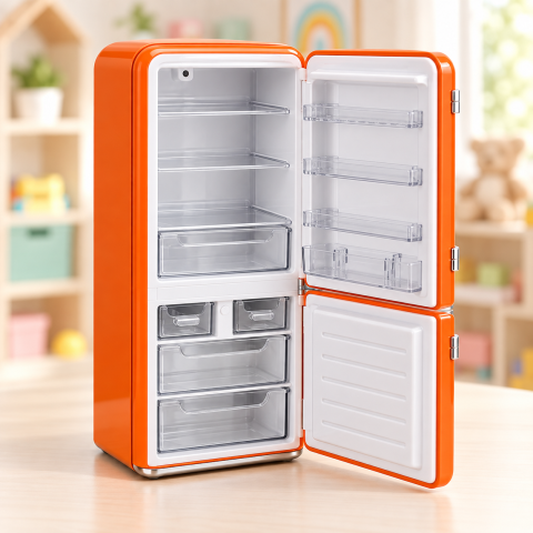 Ігровий набір з міні холодильником Mini Brands Fill the Fridge / Мініхолодильник + 2 кулі-сюрприз — 6