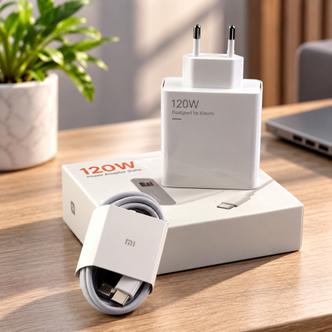 Зарядное устройство для USB Adapter 9172 с кабелем Type-C 120W — 1