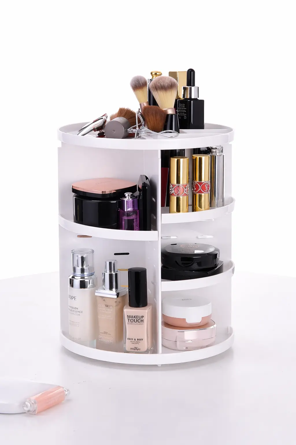 Поворотний органайзер для косметики 360 Rotation Білий