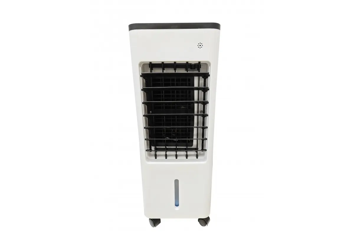 Охолоджувач повітря Germatic DY-30A, (120W, сенсорні кнопки, пульт, екран, колеса, автообіг, ємність - 5,5л, 2 контейнери для льоду)