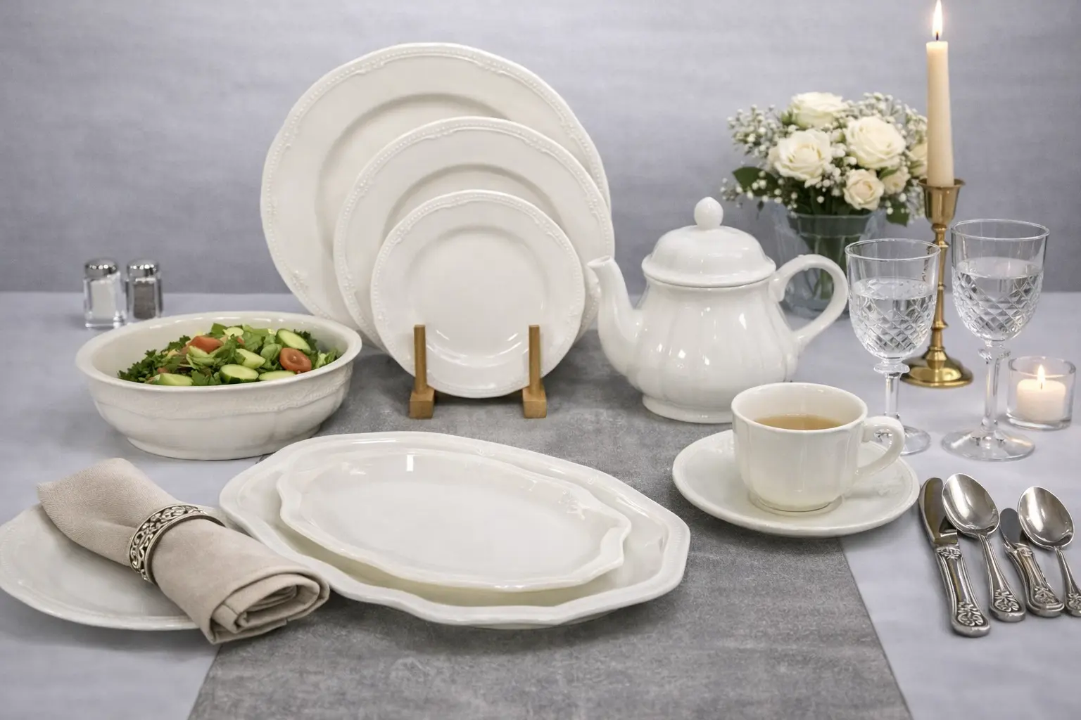 Столовий сервіз на 6 осіб 34 предмети DY11