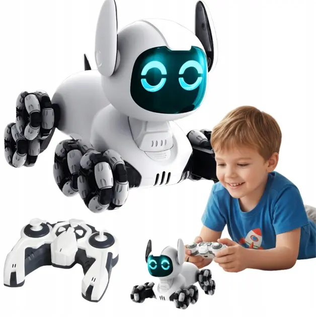 Інтерактивна іграшка робот собака Tooby з пультом дистанційного керування