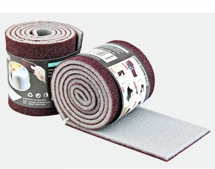 Абразивна губка для чищення посуду sandpaper AND-5599