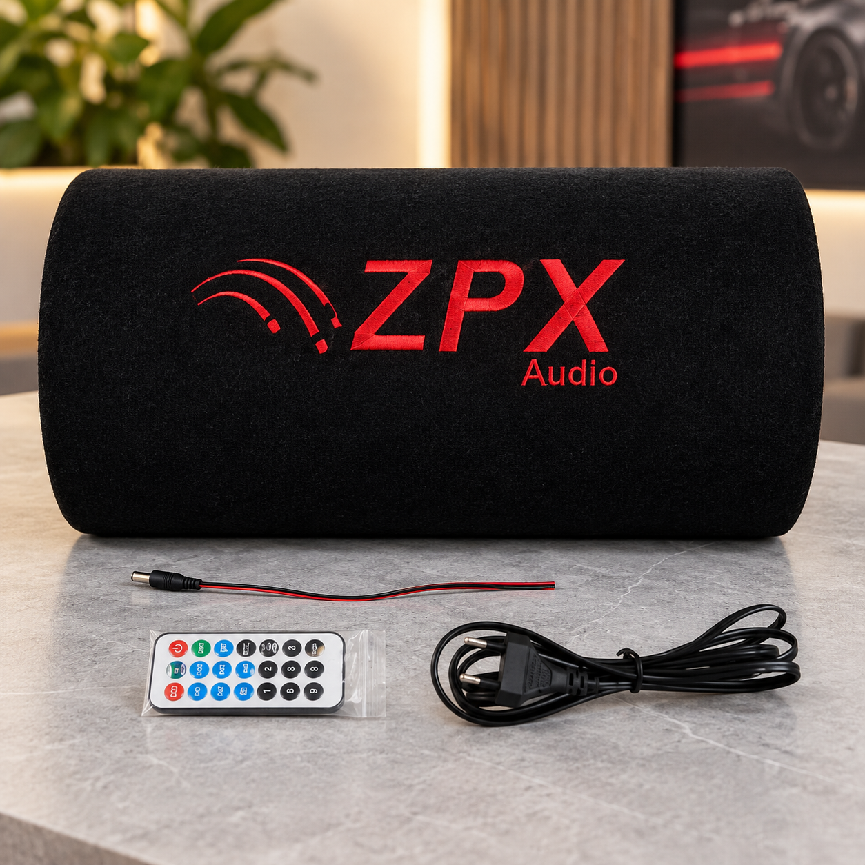 Активный сабвуфер в автомобиль 800Вт Car Speaker Subwoofer ZPX ZX