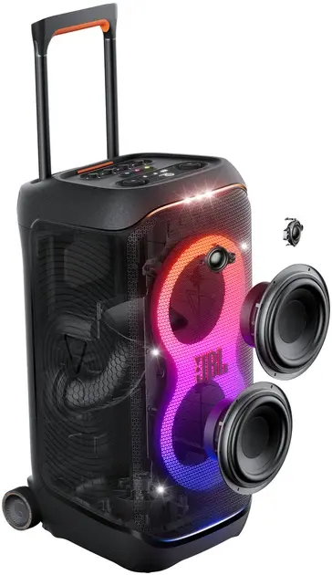 Портативна колонка JBL PartyBox Stage 320 240W RGB Black