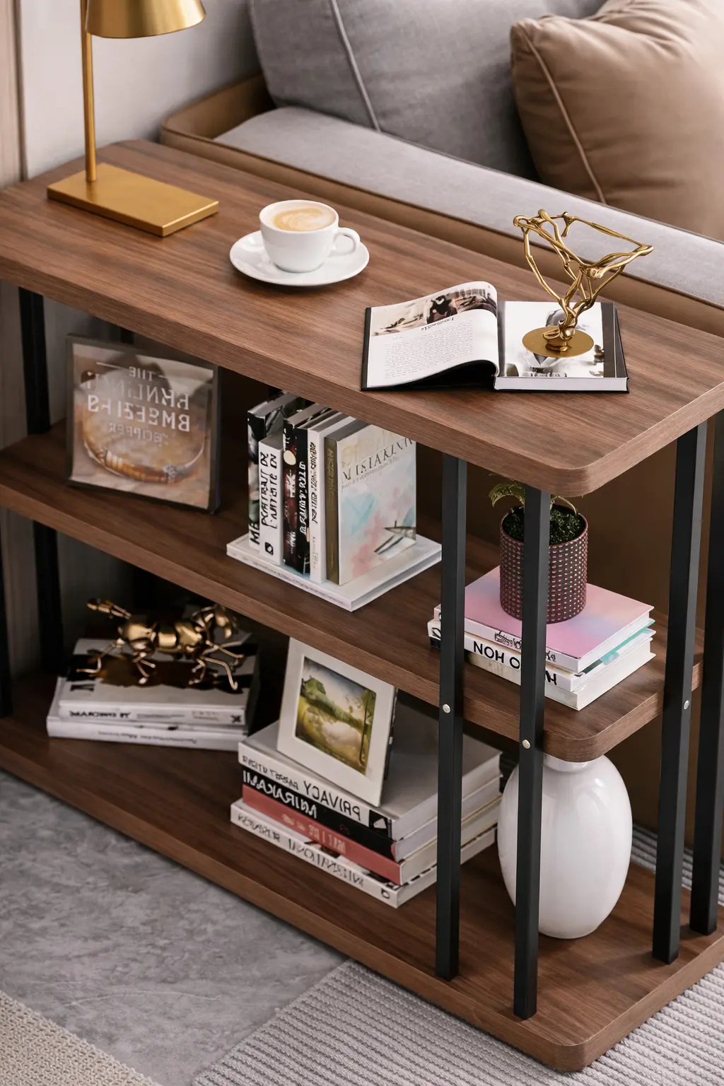 Столик інтер'єрний журнальний під дерево AND-1931