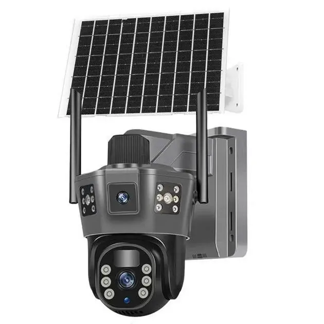 Камера на 3 лінзи, 4G / сонячна панель SD 35-4G