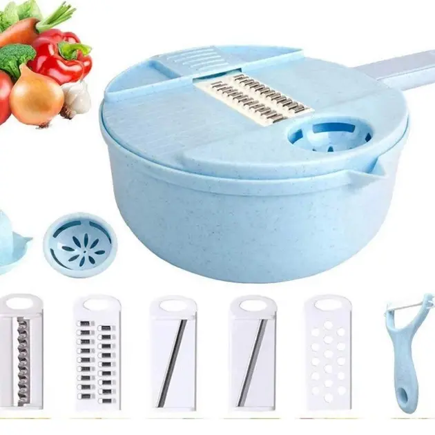 Мультислайсер овочерізка ручна 10 в 1 NK001