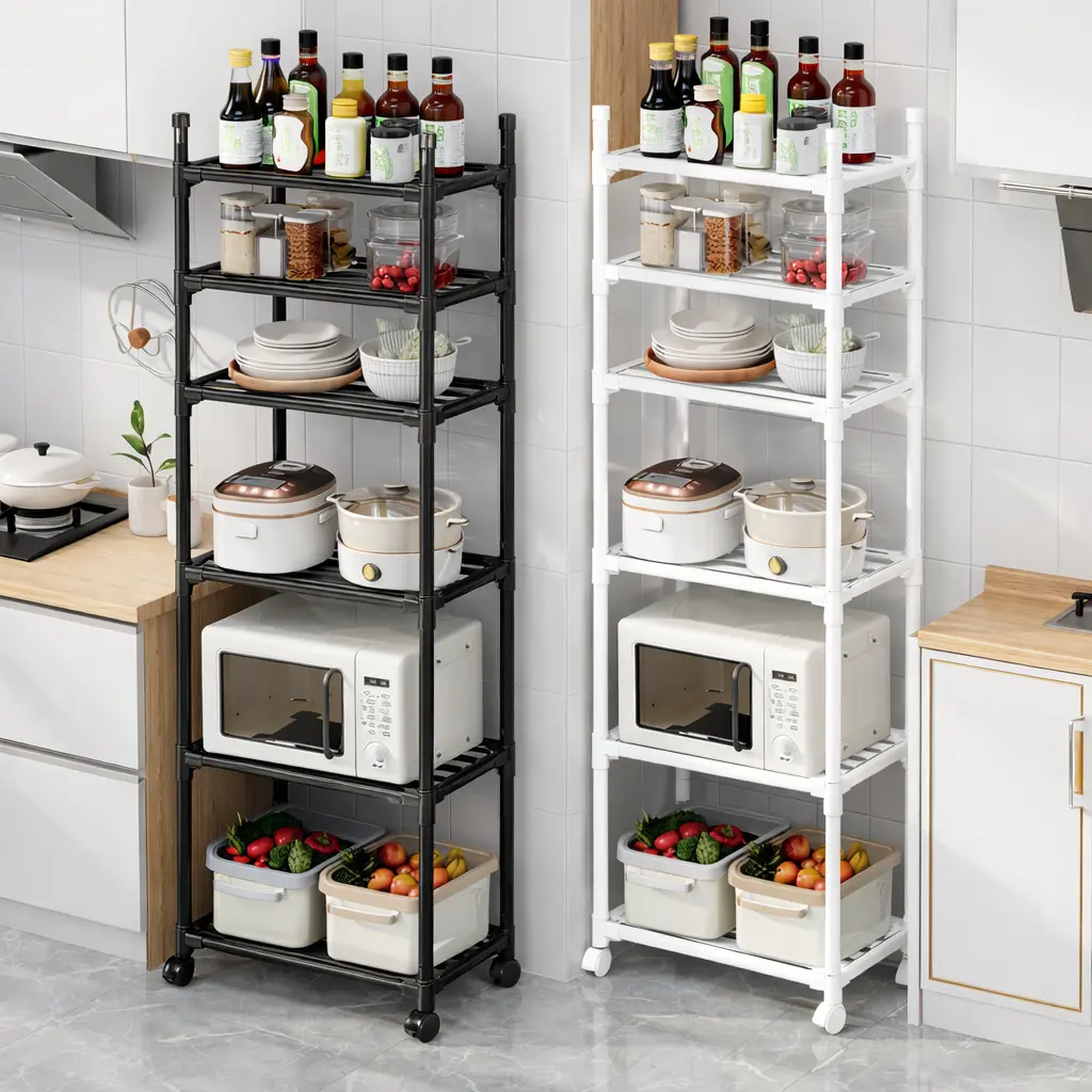 Полиця етажерка TVT-02 6 ярусів 170х42х32см