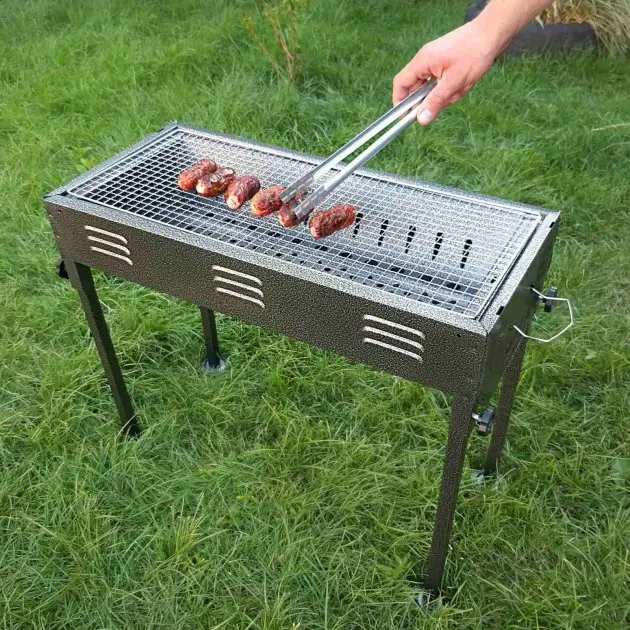 Портативний складний барбекю гриль мангал BBQ Grill TL-670 для пікніка дачі переносний туристичний