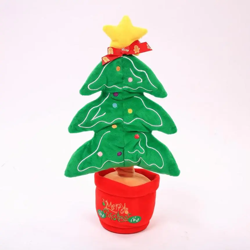 Різдвяна музична ялинка танцює та підсвічуванням USB