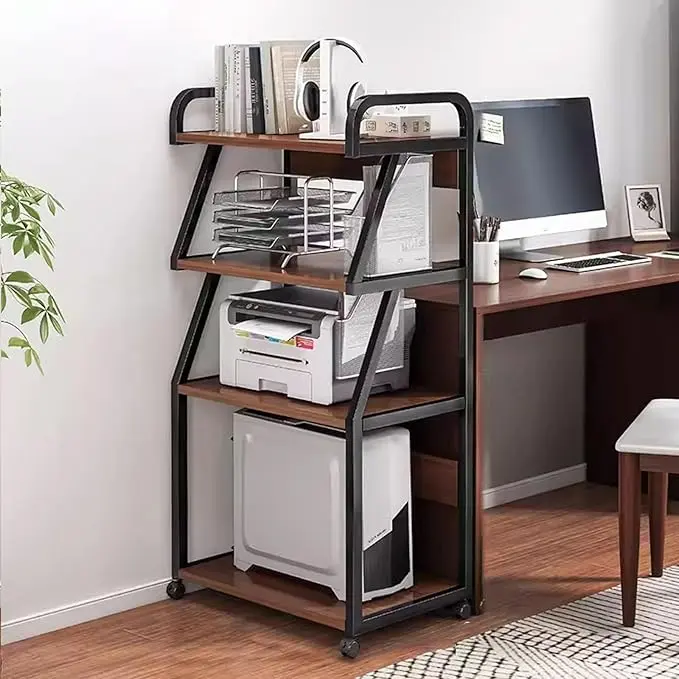 Сучасний пересувний стелаж для принтера та комп'ютера AND-1936